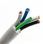 5 dzīslu PVC izolēts kabelis