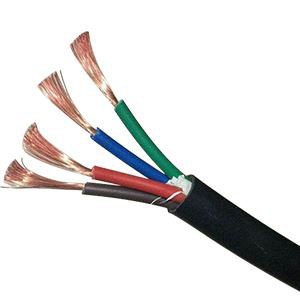 4 dzīslu PVC izolēts kabelis