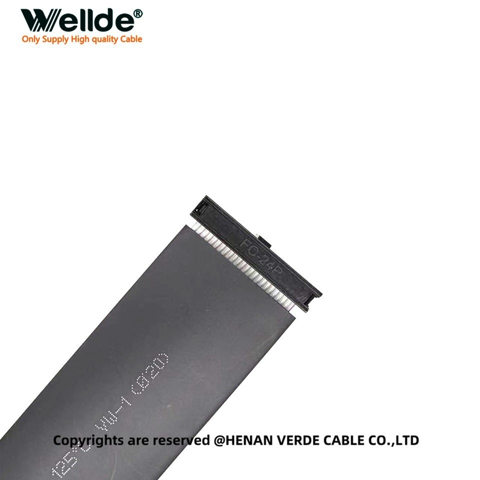 24 Pin Gray Ribbon Cable 100mm
