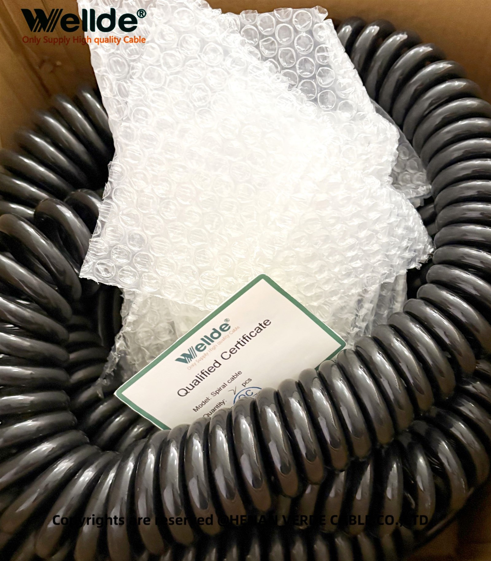 coiled cable coiled cable